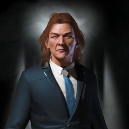 1Gordon Gekko1 portrait