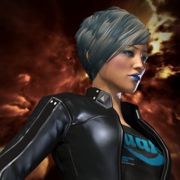 db'blue portrait