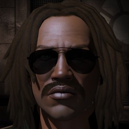 Mustachio Brown portrait
