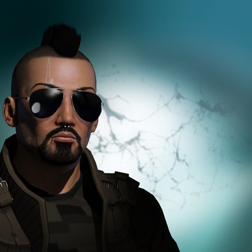 Mister Scruff portrait