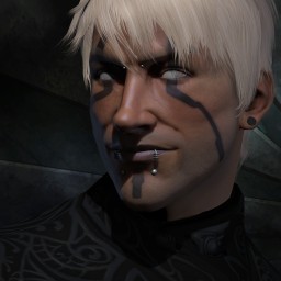 Red Glaze portrait