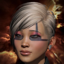 Blossom Girl portrait