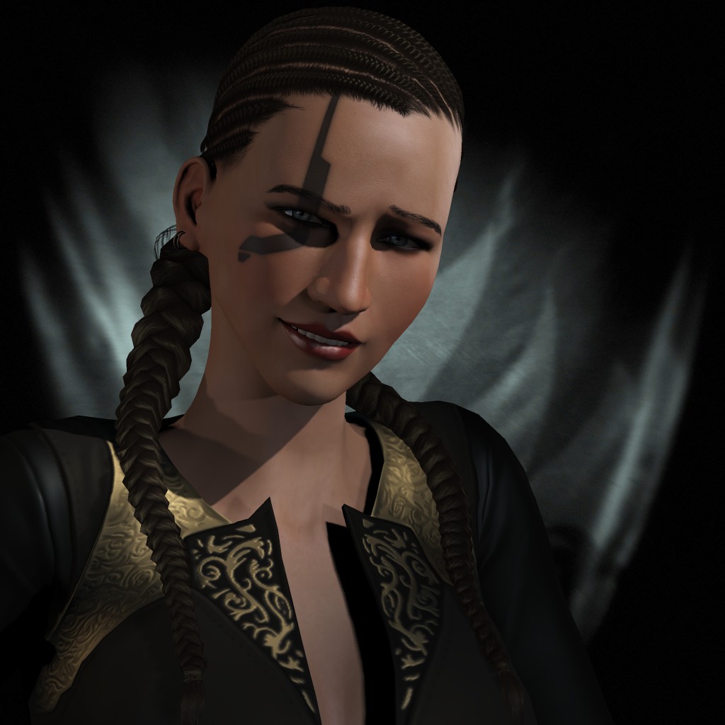 Lady Hazel portrait