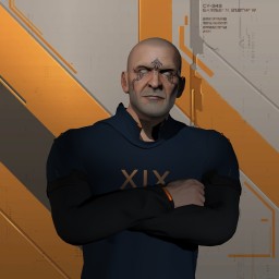 Houdini Iron portrait