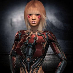 Spirtless portrait