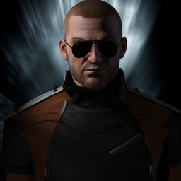 Swanger portrait