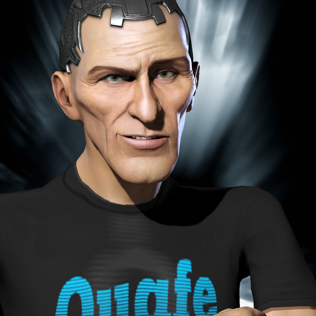 Biffa Buttocks portrait