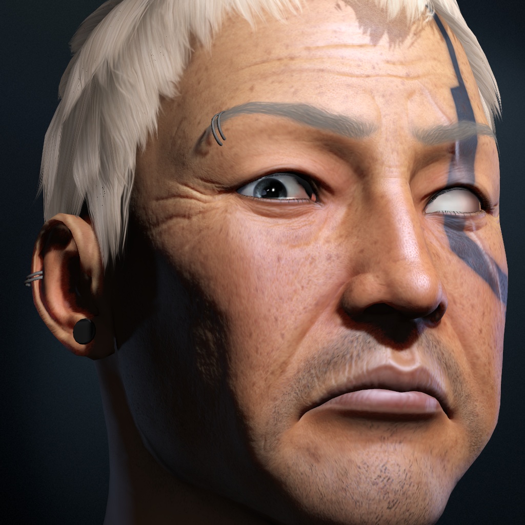 Sir Cuddles portrait