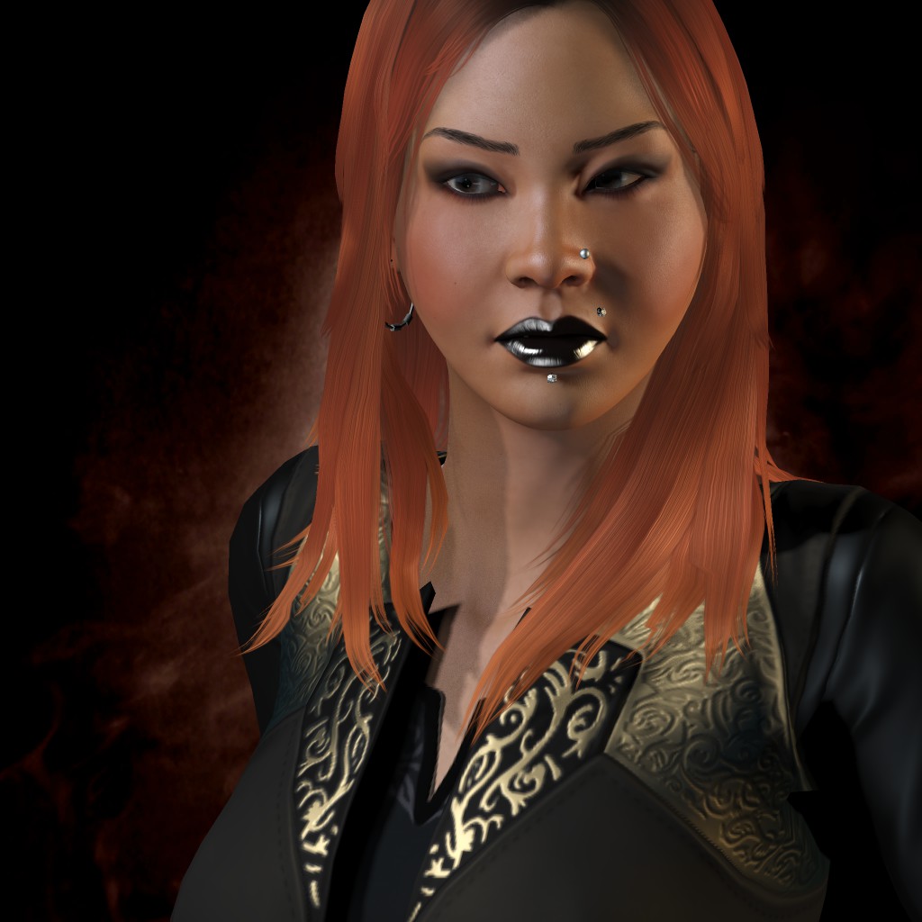 Akasha Mayan portrait