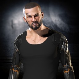 Rawstyle portrait