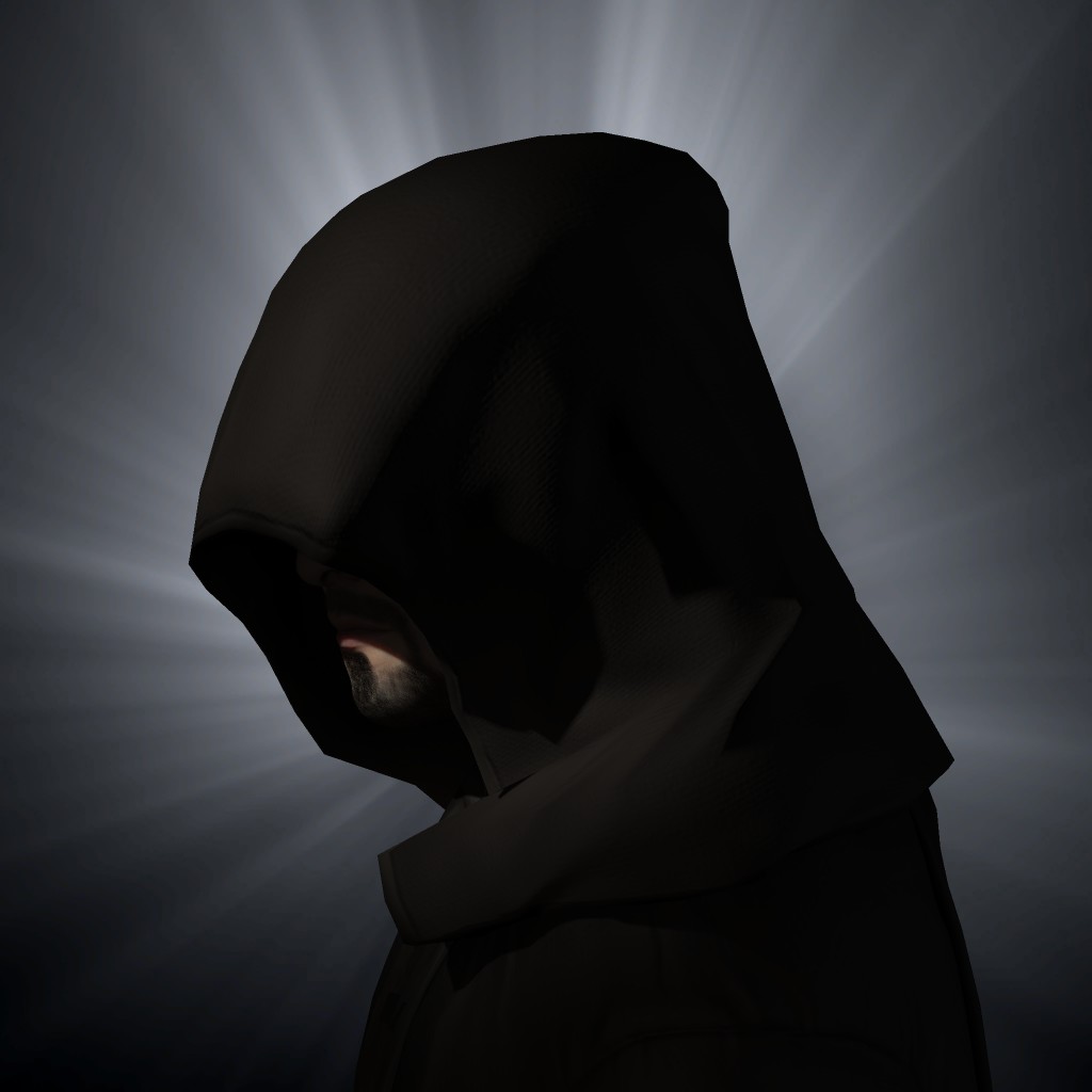 Cloaked Person