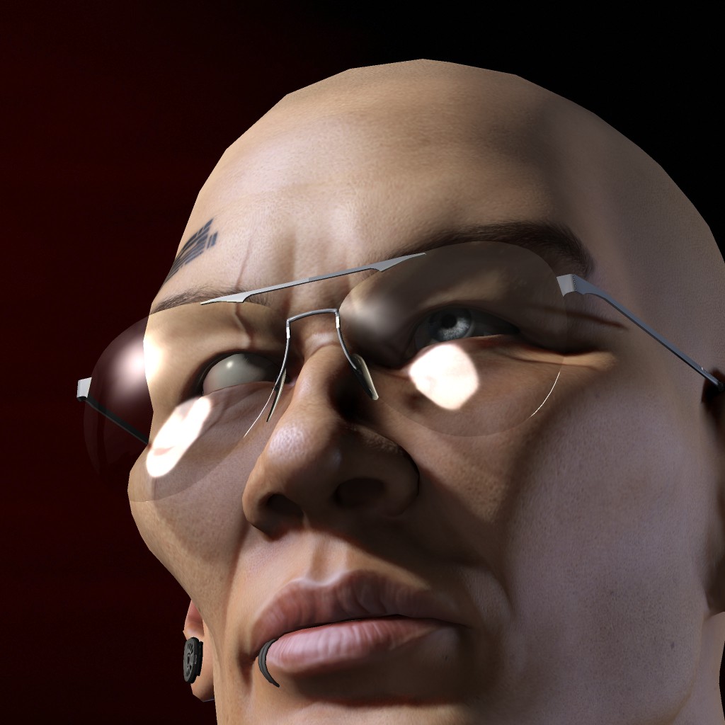 Bald Nocheeks