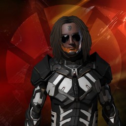 super blackman portrait