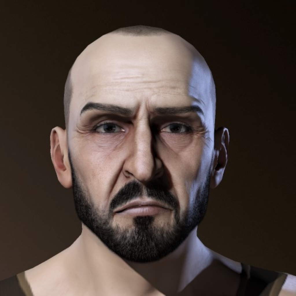 Cracked Face