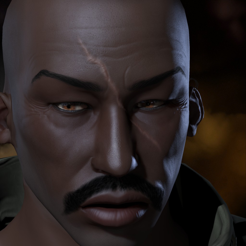 CHINESE BLACK MAN