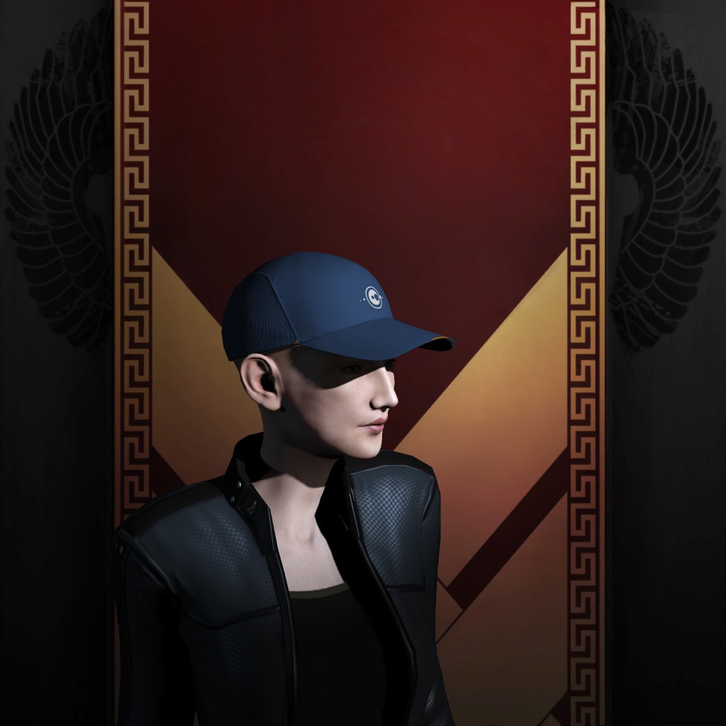 Flying firefly portrait