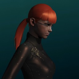 Lene Violet portrait