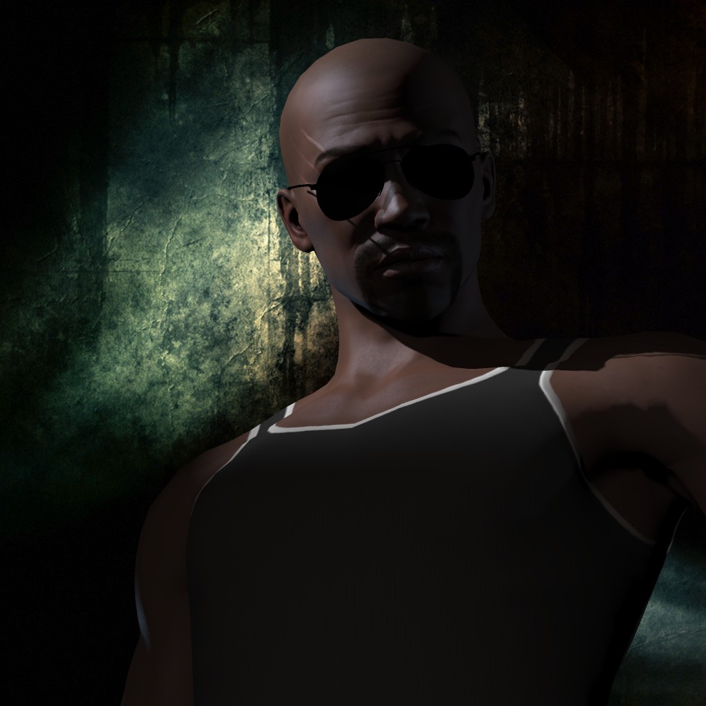 IN Shadow portrait
