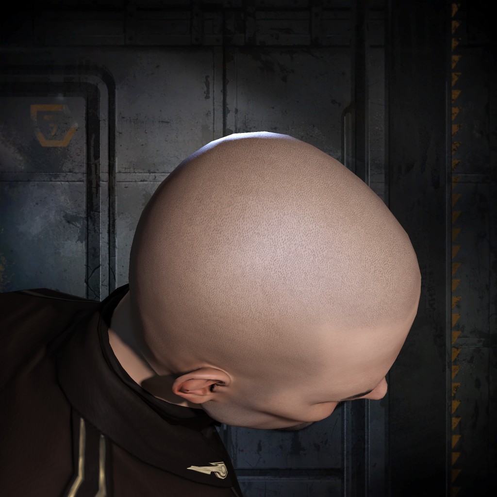 unrendered image portrait