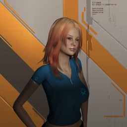 Violla Pelliroja portrait