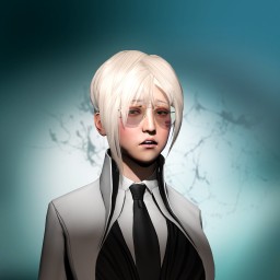 Schwarzer Regenc portrait