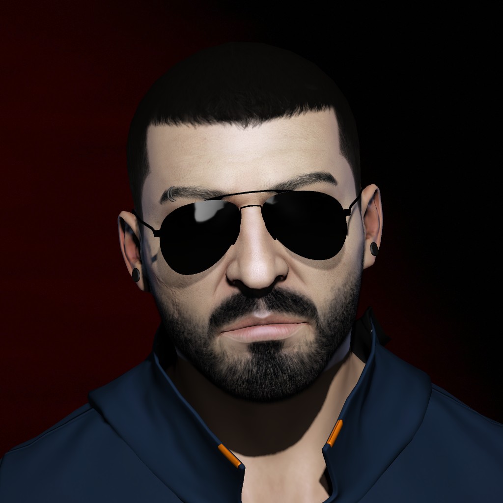 Red Isuz portrait