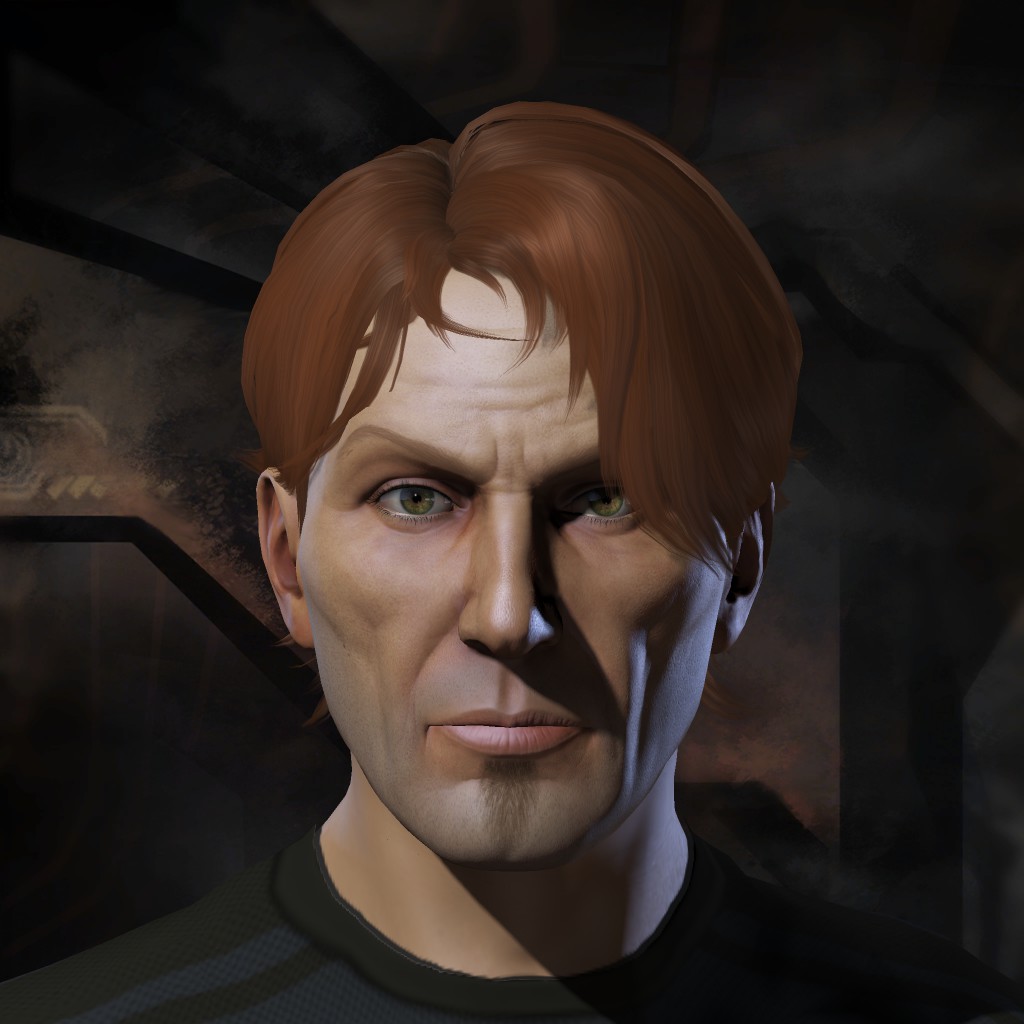 Admiral Cristiano Red portrait