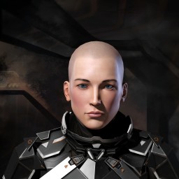galaxy pioneer portrait