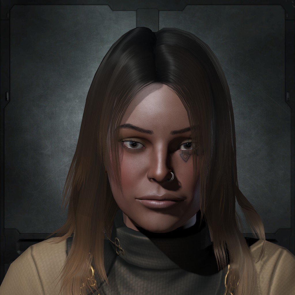 Silky Dusk portrait
