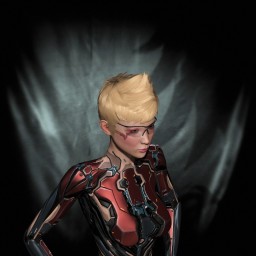 Alki's P'I G'url portrait