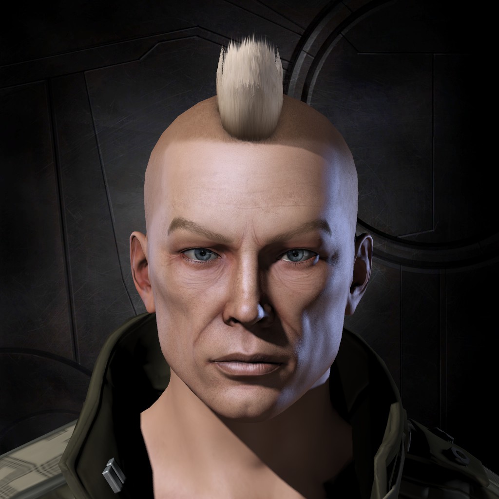 Bonfirelit portrait