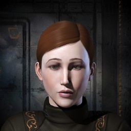 Silver meteor portrait