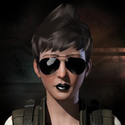 Titanium meteor portrait