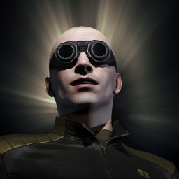 Astonished Man portrait