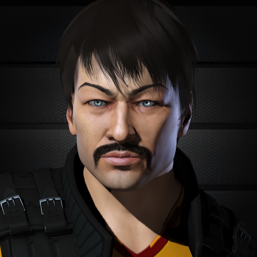 Flying mustache Firestorm