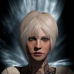 Glow light portrait