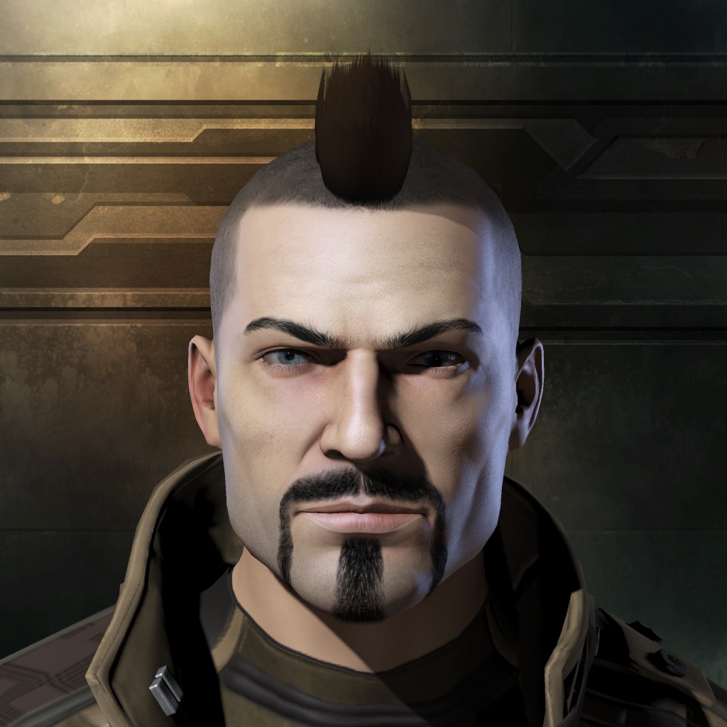 Fuming Hawk portrait