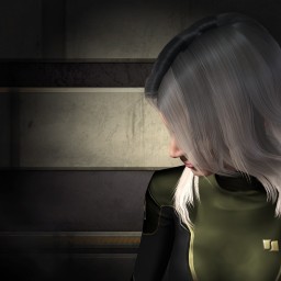 Evening breezee portrait