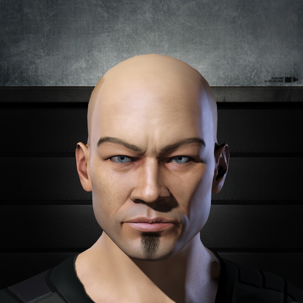 Evil Bald Man