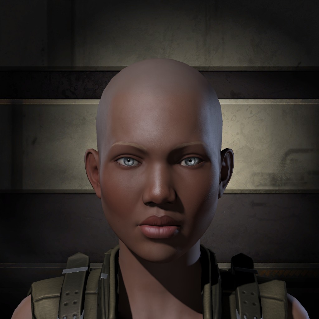 glooomy Black Woman