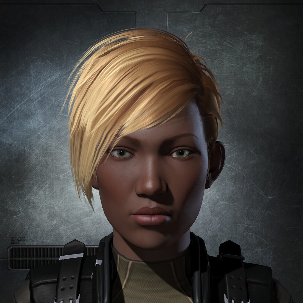 keen Black Woman