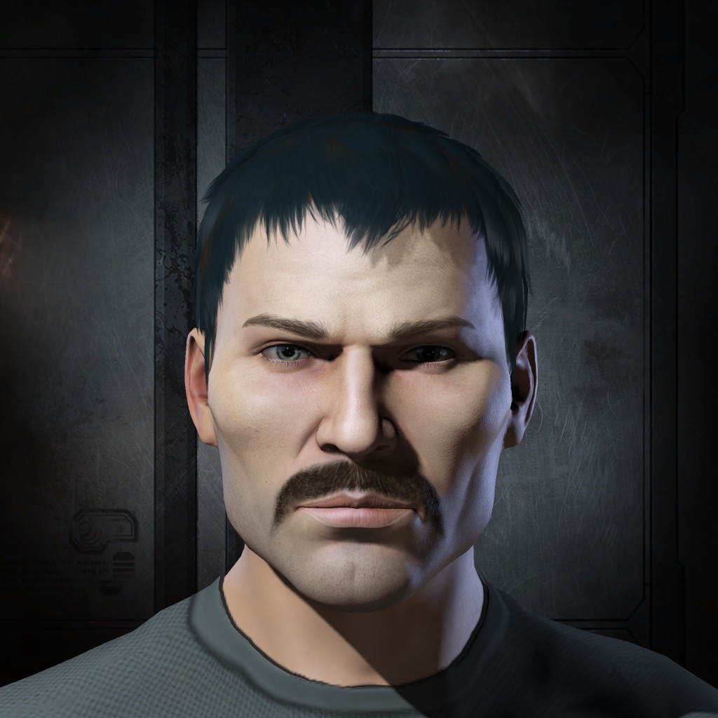 Wiggling Mustache