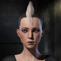 Funereal portrait