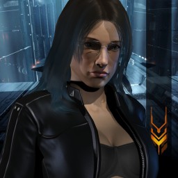 Blue E-Wa portrait