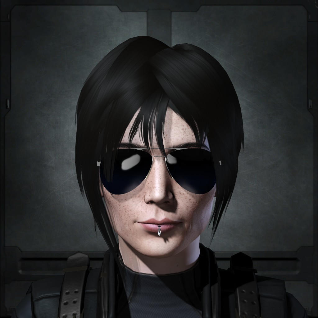 Pale Emo Woman