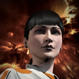 Eva Moreau portrait