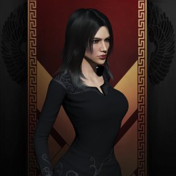 Lydia Hesperos portrait