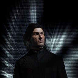 Water freezes portrait