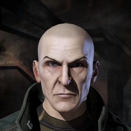 Svarthrafn portrait