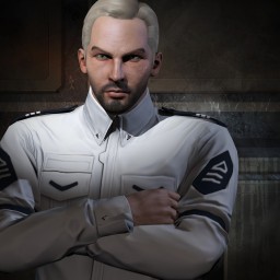 captain heavy metal portrait